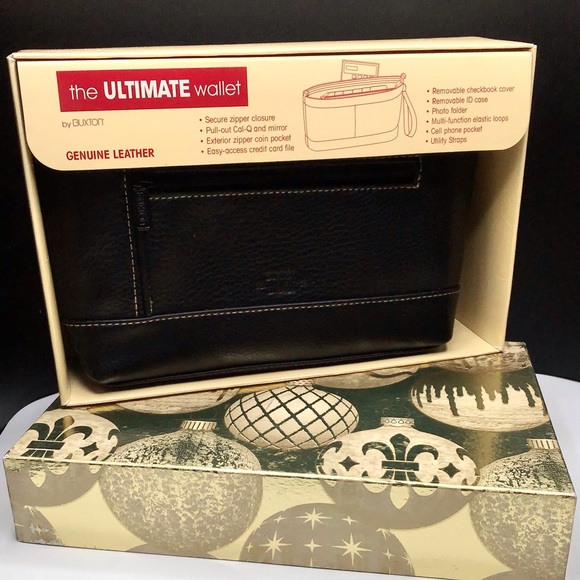 🌺NEW! Buxton Genuine Leather Ultimate Wallet/Wristlet - Picture 14 of 16